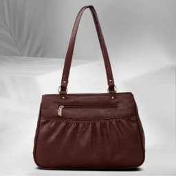 Exclusive Chocolate Brown Ladies Vanity Bag 1