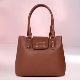 Attractive Embossed Pattern Ladies Square Vanity Bag 1