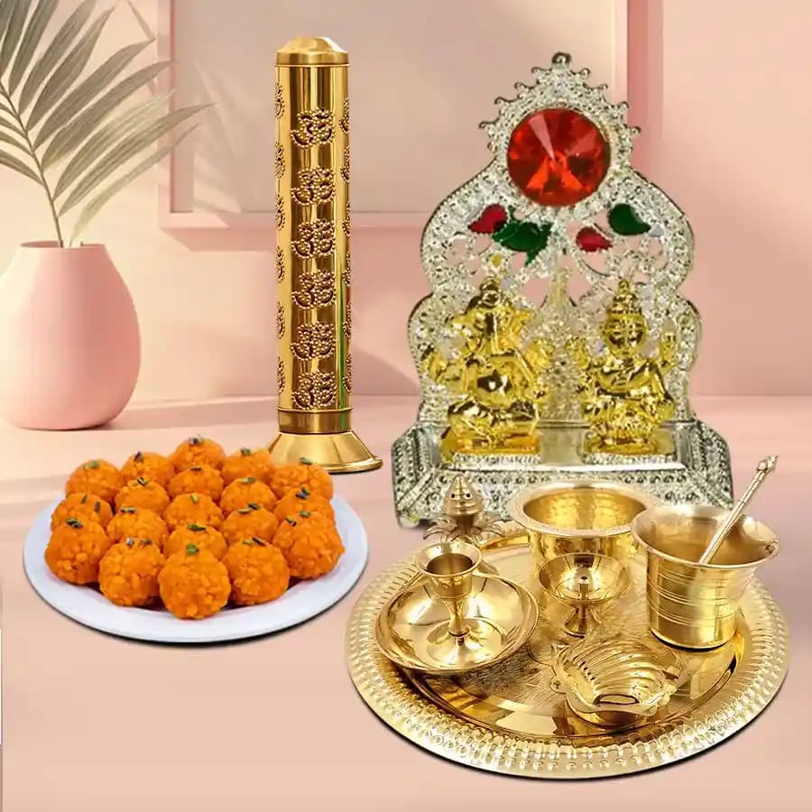 Divine Serenity Puja Gift Ensemble