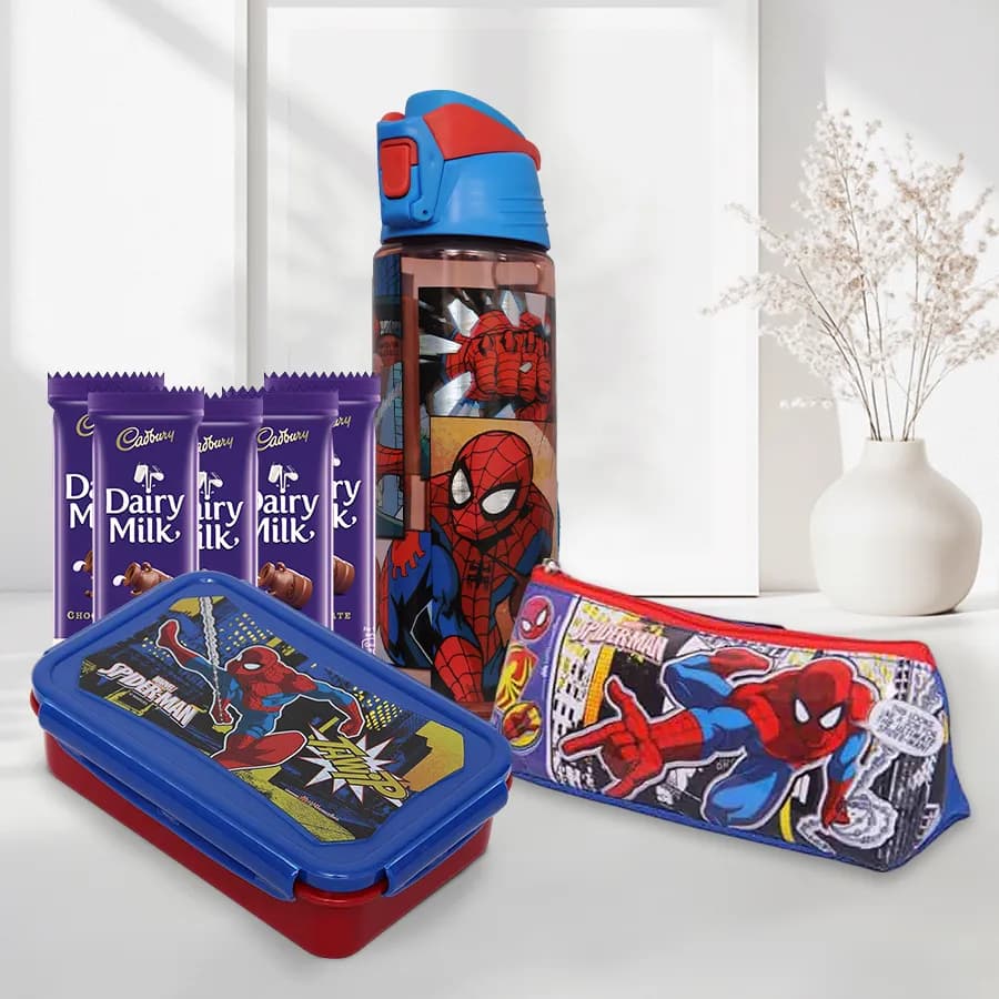 Spiderman Lunch Heroes Kit