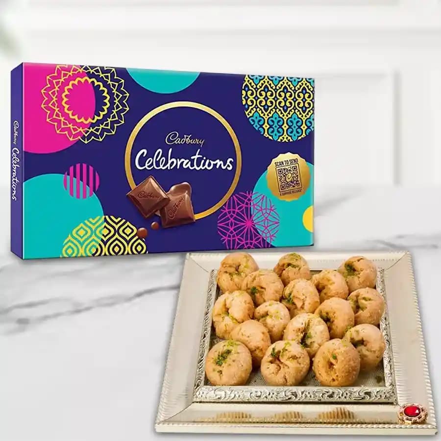 Delicious Bikanervalas Balushahi & Chocolate Bliss