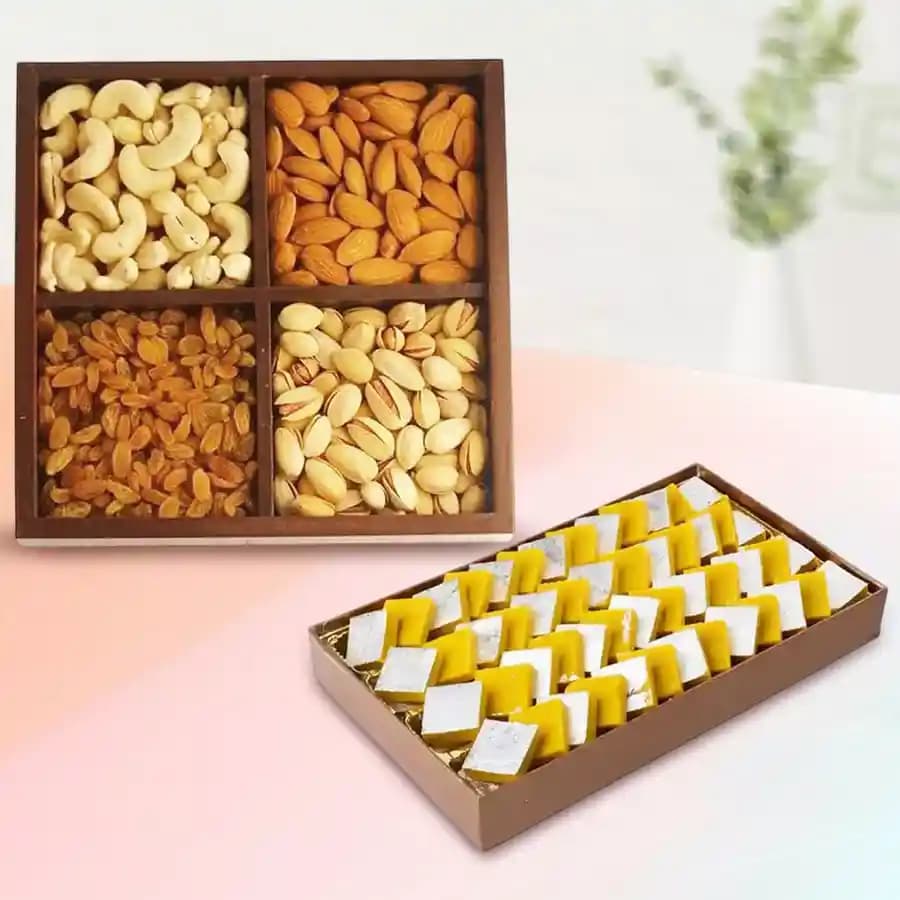 Delightful Kesar Kaju Gift Box