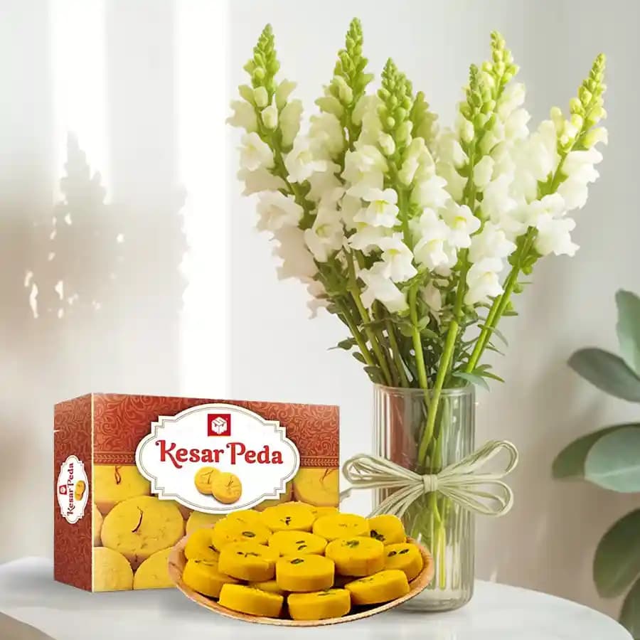 Saffron Delight Peda Gift Set