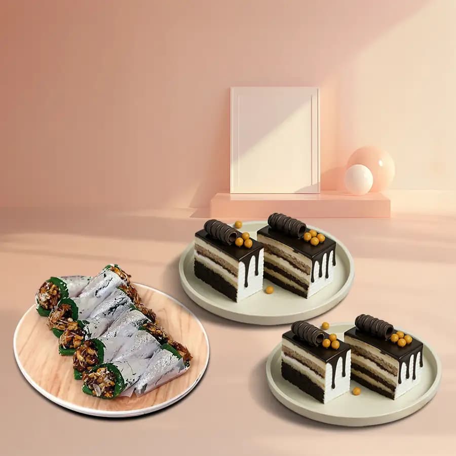 Sweet Symphony: Pista & Chocolate Delight