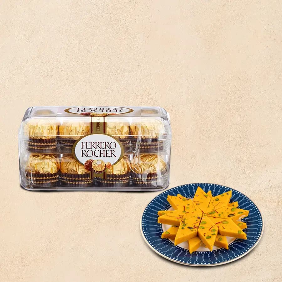 Royal Saffron Delights & Chocolate Bliss