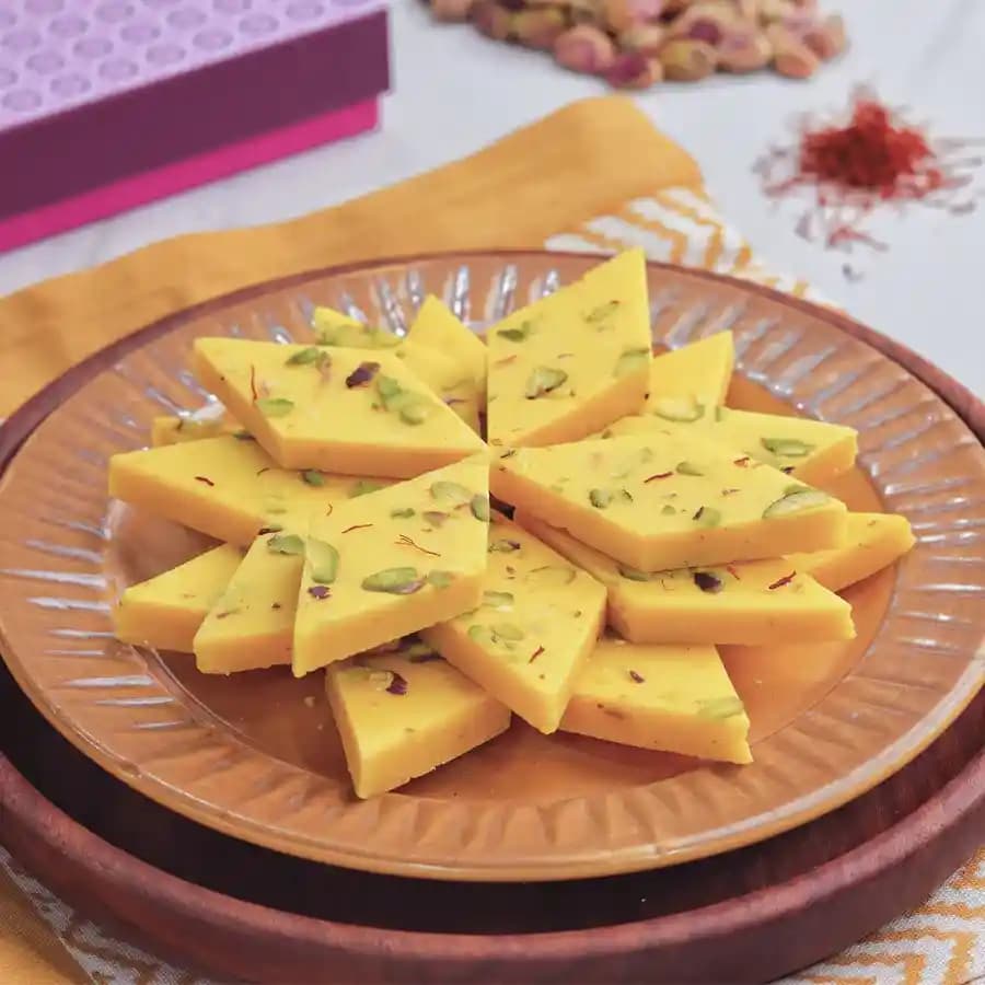 Saffron Infused Cashew Bliss