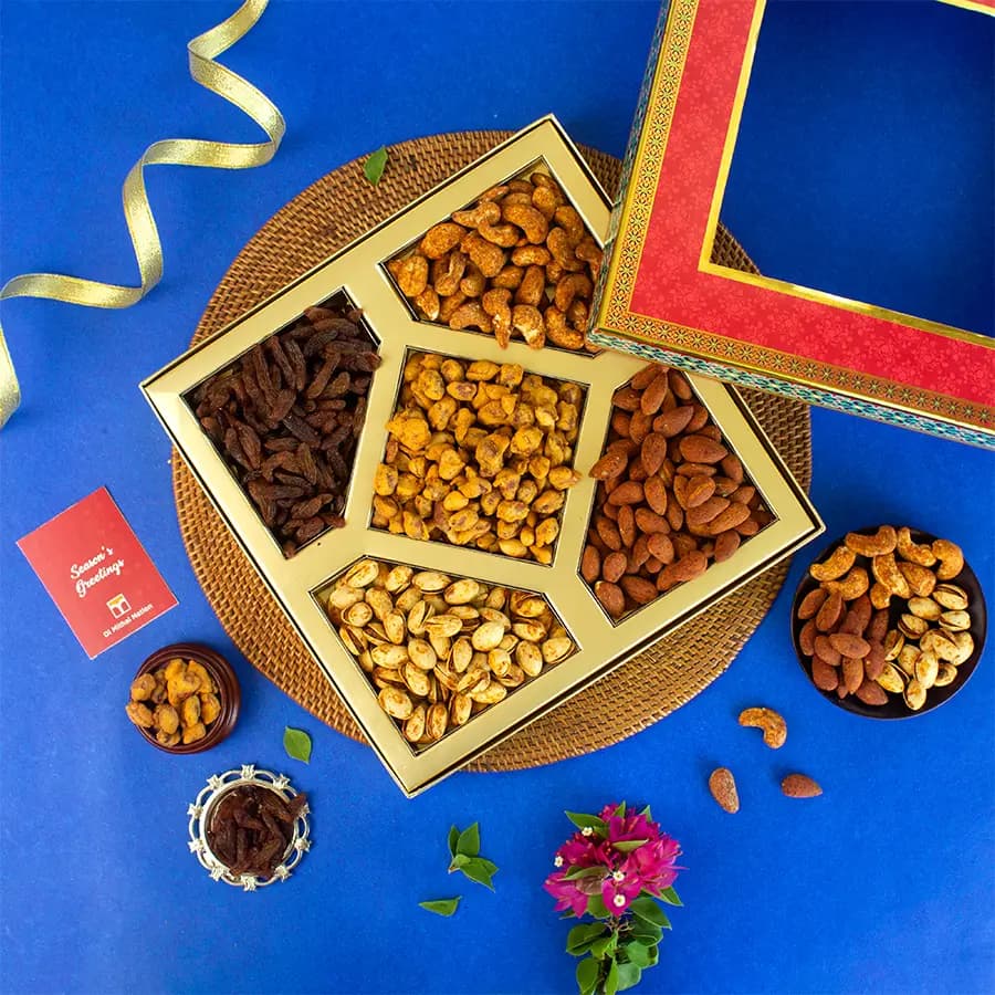 Irresistible Nut Assortment Gift Box