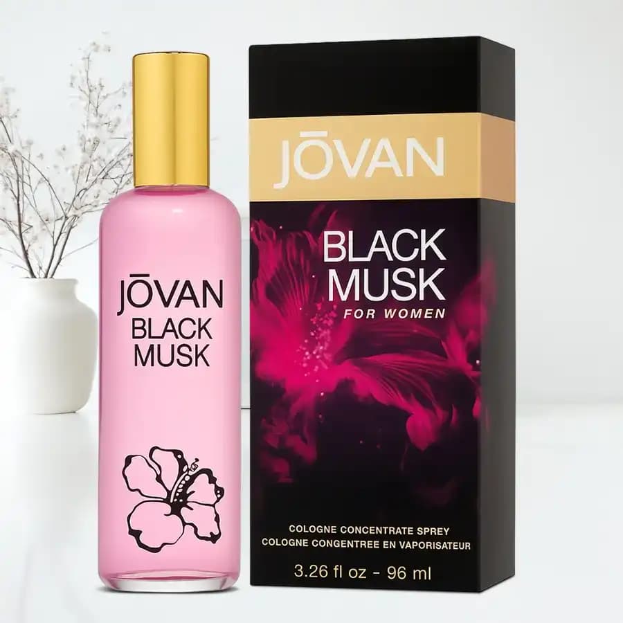 Lovely Jovan Black Musk Cologne for Women