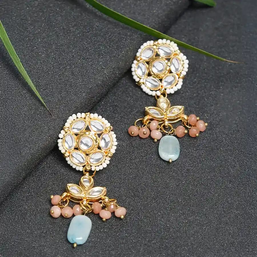 Classic Kundan Glow Earrings
